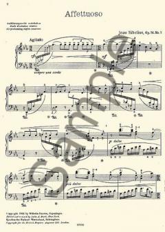 13 Pieces Op.76 No.7 Affettuoso von Jean Sibelius 