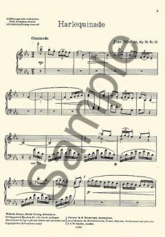 13 Pieces Op.76 No.13 Harlequinade von Jean Sibelius 