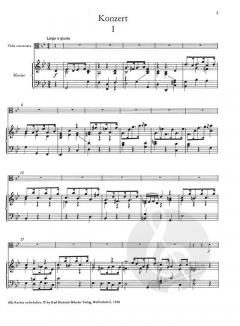 Konzert g-Moll GWV 336 von Christoph Graupner 