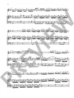 Zwei Sonaten von Johann Ludwig Krebs für Flöte (Violine) und Klavier im Alle Noten Shop kaufen