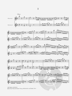 Sechs Duette von Ignaz Pleyel für 2 Klarinetten im Alle Noten Shop kaufen