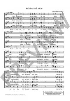 Fürchte dich nicht, ich bin bei dir BWV 228 (J.S. Bach) 