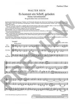 Es kommt ein Schiff, geladen (Walter Rein) 