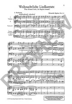 Weihnachtliche Liedkantate op. 55a (Heinrich Spitta) 