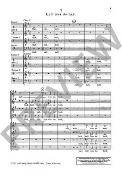 Vier Motetten (Georg Philipp Telemann) 