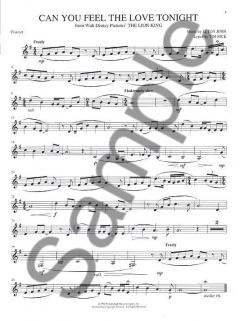 Disney Movie Magic Instrumental Solo Clarinet 