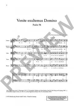 Venite exultemus Domino (Jan Pieter Sweelinck) 