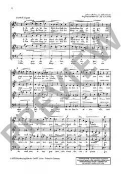 Es geht ein Wehen op. 62,6 (Johannes Brahms) 