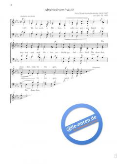 Des Abends / Erlaube mir / Abschied vom Walde (Johannes Brahms) 