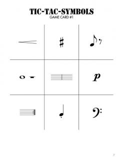 Tic-Tac-Toe Music Games von Karen Harrington 