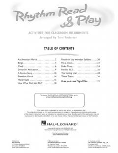 Rhythm Read And Play 