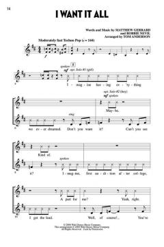 Let's All Sing Songs From Disney's High School Musical 3 