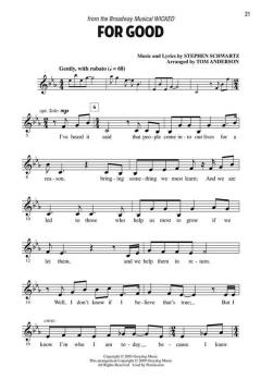 Let's All Sing Songs From Wicked (Stephen L. Schwartz) 