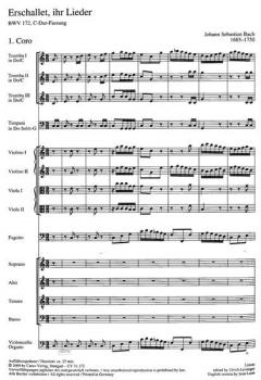 Erschallet, ihr Lieder von Johann Sebastian Bach (Download) 