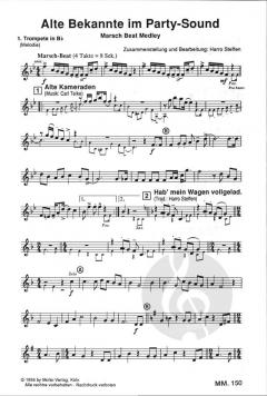 Alte Bekannte im Partysound + Samba Brigitt von Harro Steffen 