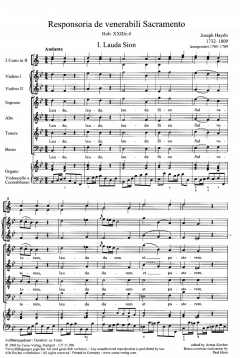 Responsoria de venerabili Sacramento (Joseph Haydn) 