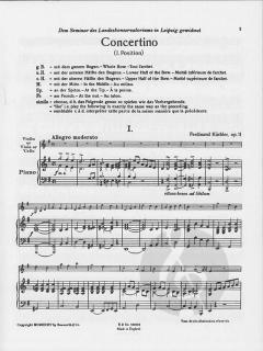 Concertino In G Op. 11 von Ferdinand Kuchler 