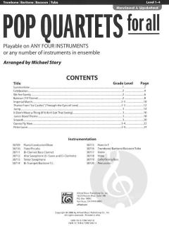 Pop Quartets For All 