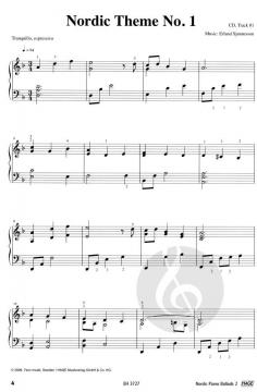 Nordic Piano Ballads 2 von Erland Sjunnesson 