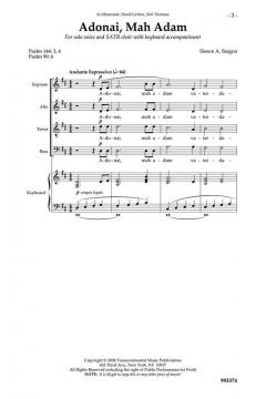 Adonai Mah Adam (Simon Sargon) 