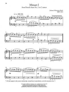 Bach First Lessons In Bach von Johann Sebastian Bach 