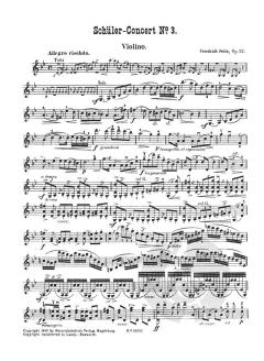 Concerto in G Minor For Violin And Piano Op. 12 von Friedrich Seitz im Alle Noten Shop kaufen