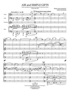 Air And Simple Gifts (John Williams) 