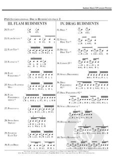 Drum Lesson Planner 