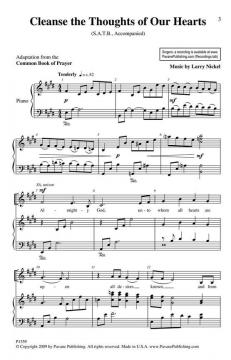 Cleanse The Thoughts Of Our Hearts (Larry Nickel) 