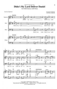 Didn't My Lord Deliver Daniel 