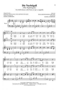 Die Nachtigall (The Nightingale) Op. 59/4 
