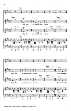 Sing For Joy And Clap Your Hands! (Cristi Cary Miller) 