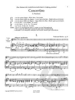 Concertino in G op. 11 von Ferdinand Küchler 