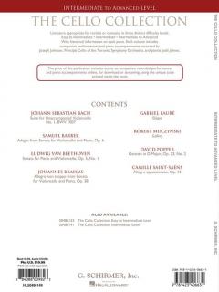 The Cello Collection (Intermediate To Advanced Level) im Alle Noten Shop kaufen