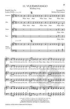 Choral Folk Songs From South Africa (Collection) (Pete Seeger) 