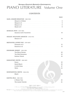 Bastien Piano Literature Vol. 1 von Jane Smisor Bastien 