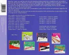 Recorder From The Beginning: Pupil's Book 1 (John Pitts) 