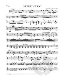 Trio in C-dur von Joseph von Eybler für Violine, Viola und Violoncello op. 2 (Urtext) im Alle Noten Shop kaufen