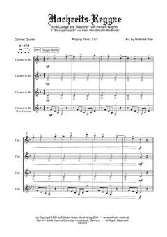 Hochzeits-Reggae von Gottfried Klier 