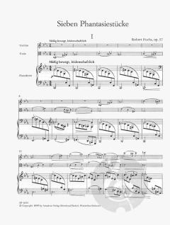 7 Phantasiestücke op. 57 (Robert Fuchs) 