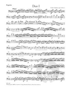 3 Duos op. 21 von Franz Tausch für Klarinette und Fagott im Alle Noten Shop kaufen