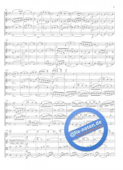 Quartett in As-dur von Ferdinand Thieriot für 2 Violinen, Viola und Violoncello im Alle Noten Shop kaufen