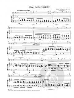 3 Salonstücke op. 11 von Anton Rubinstein für Viola und Klavier im Alle Noten Shop kaufen