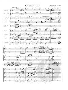 Concerto in G-dur von Domenico Cimarosa für 2 Flöten und Orchester im Alle Noten Shop kaufen (Partitur)