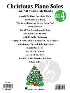 Christmas Piano Solos Level 4 
