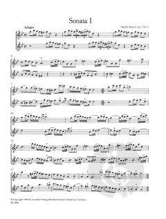 6 Sonaten für zwei Altblockflöten (Michel Blavet) 