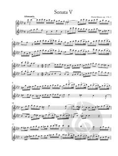 6 Sonaten für zwei Altblockflöten (Michel Blavet) 