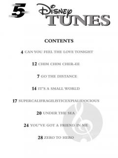 Disney Tunes (5-Finger Piano) von Walt Disney 