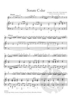 2 Sonaten in C-dur, d-moll (Georg Philipp Telemann) 