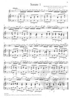 12 Sonaten op. 2 Band 1 (Benedetto Marcello) 